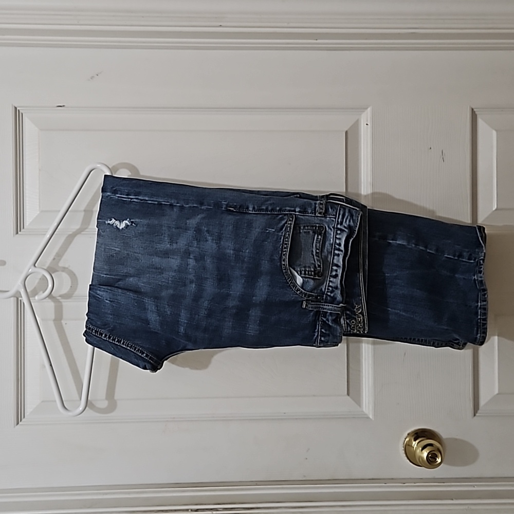 American Eagle Flex Jeans Core Flex 36x34 Factory Distressed Pants